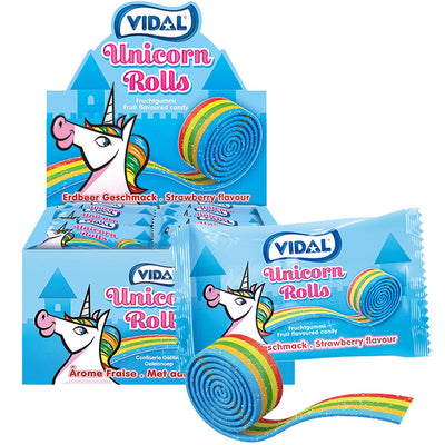 Vidal Unicorn Rolla Belta 20g (Box of 24)