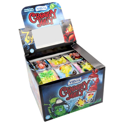 Vidal Creepy Jelly 66 x 11g – Fun Gummy Candy Pack