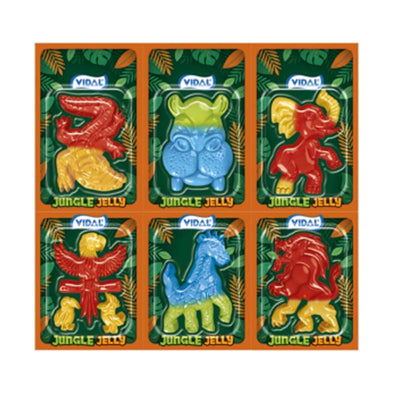 Vidal Jungle Jellys 66 Count – Fruity Jungle Gummies