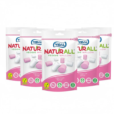 Vidal Naturall Veggie Mallows Pouch 90g