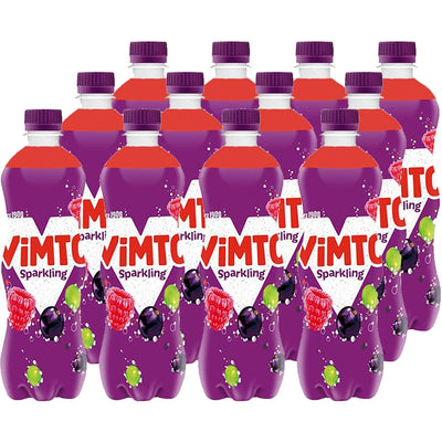 Vimto Sparkling Drink 500ml × 12 – Classic British Fizz