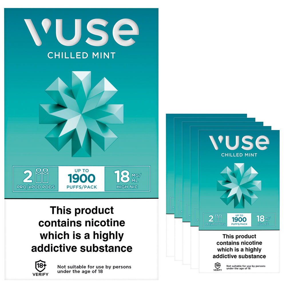 Vuse Originals ePod Pods Chilled Mint 18mg/ml (Case of 5)