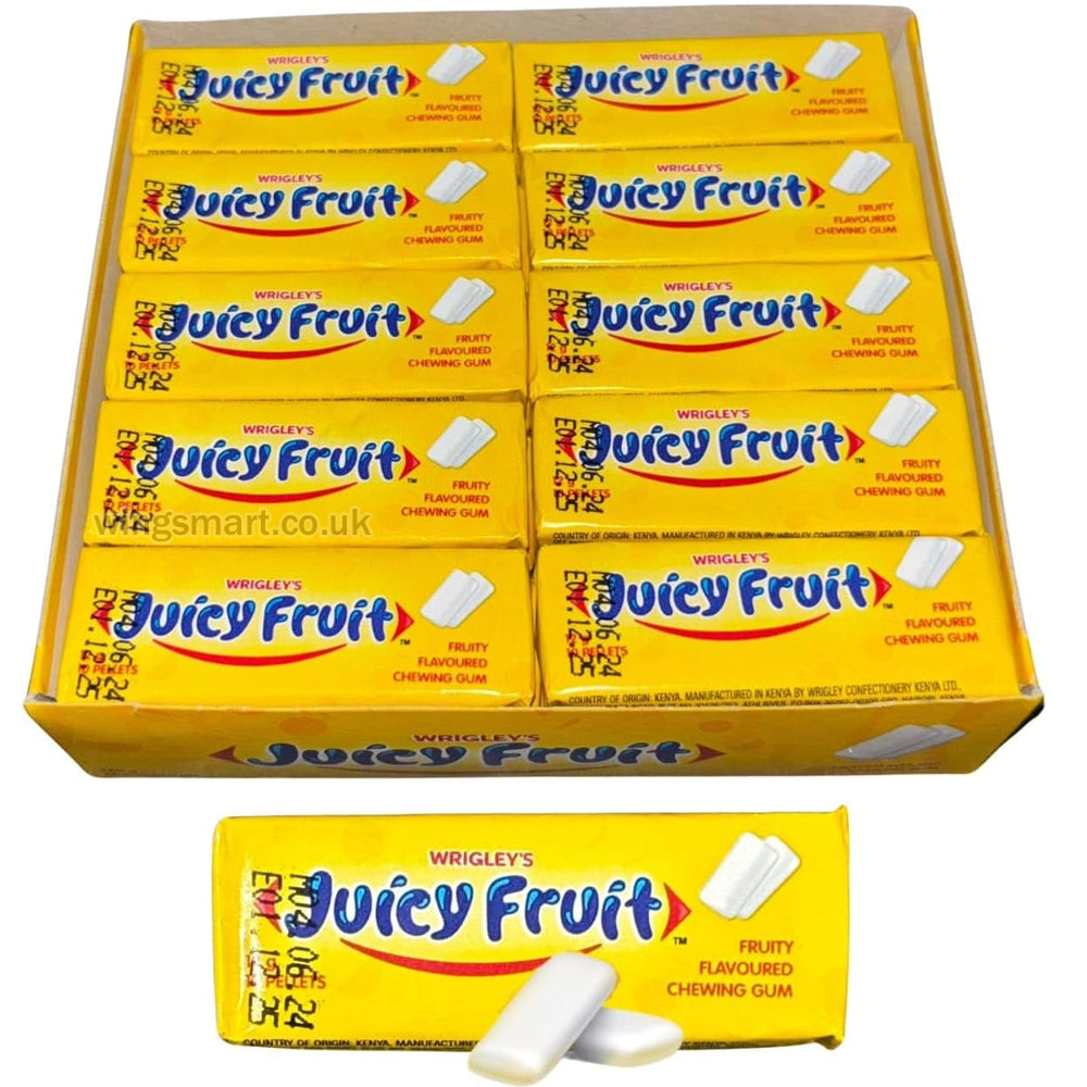 WRIGLEY'S JUICY FRUIT Chewing Gum Bulk Pack – 30 x 10 Pellets (360g)