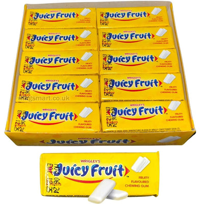 WRIGLEY'S JUICY FRUIT Chewing Gum Bulk Pack – 30 x 10 Pellets (360g)