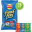 Walkers French Fries Variety Multipack Snacks Crisps 12x18g