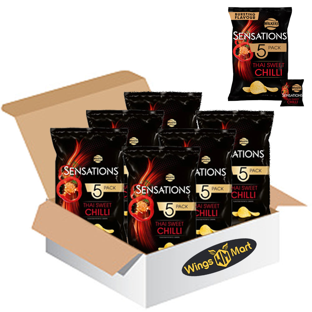 Walkers Sensations Thai Sweet Chilli Multipack (5x25g)