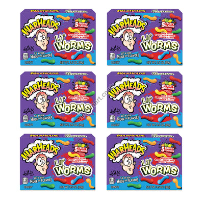 Warheads Lil' Worms Theatre Box 99g