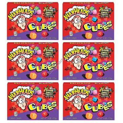 Warheads Sour Chewy Cubes 113g