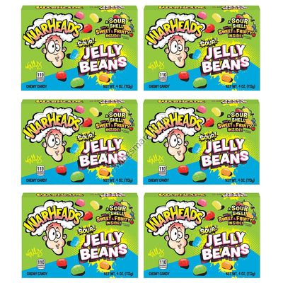 Warheads Sour Jelly Beans Theatre Box 113g