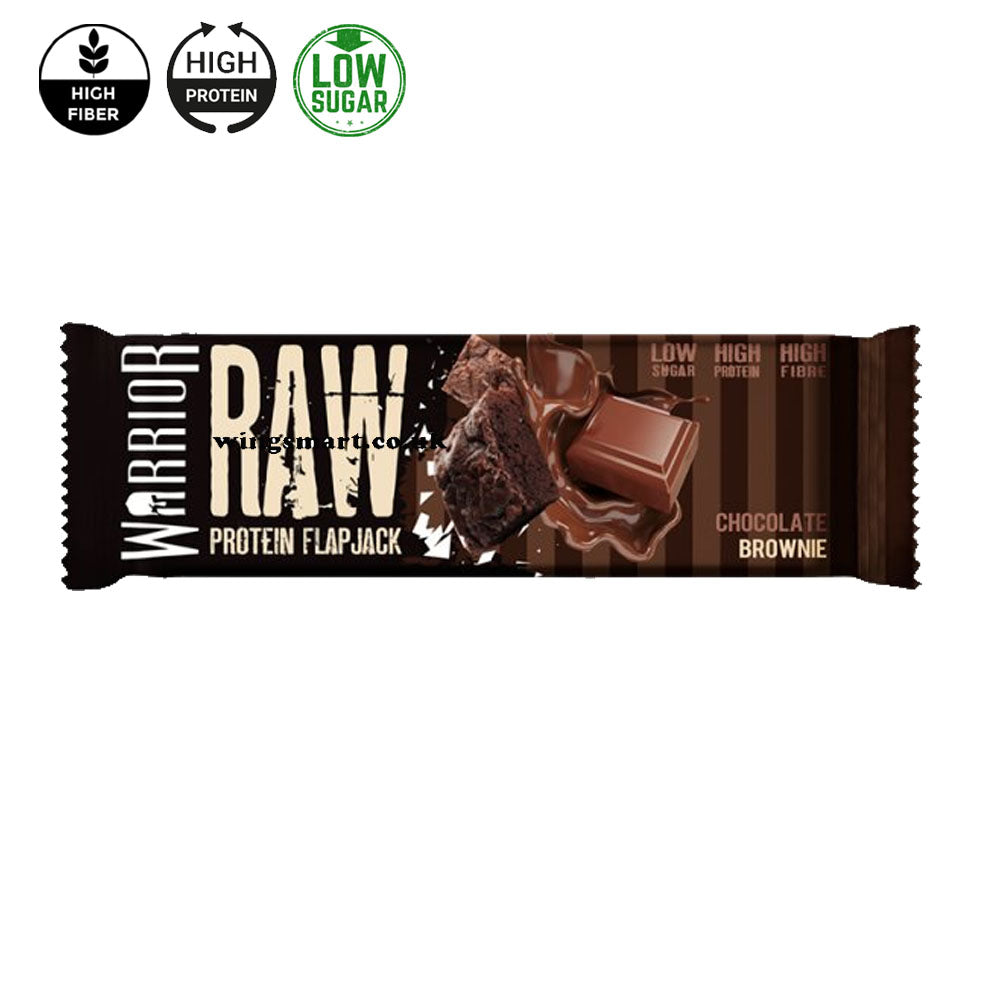 Warrior Raw Protein FlapJack Chocolate Brownie 75g bar