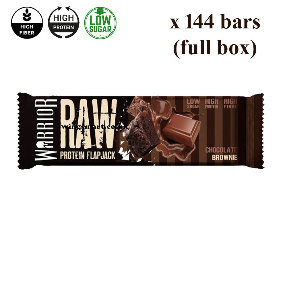 Warrior Raw Protein FlapJack Chocolate Brownie 75g bar