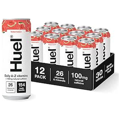 Huel Daily A-Z Vitamin Drink 330ml – Assorted Flavours (12 Cans)