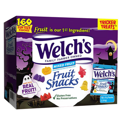 Welch's Fruit Snacks Halloween, 160 Pouches