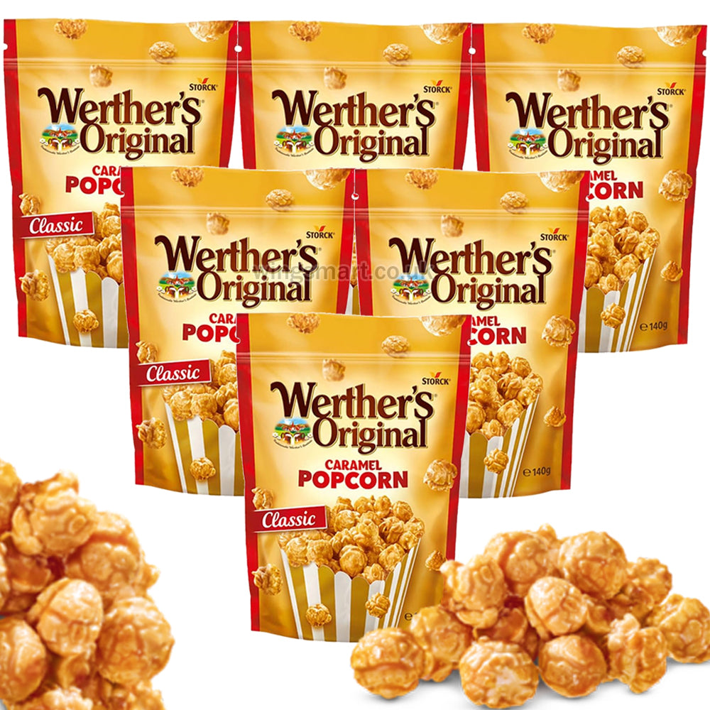 Werther S Original Caramel Popcorn 140g