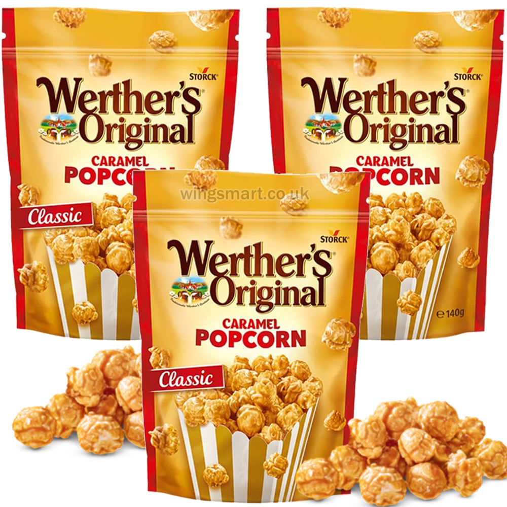 Werther S Original Caramel Popcorn 140g