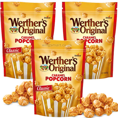 Werther S Original Caramel Popcorn 140g