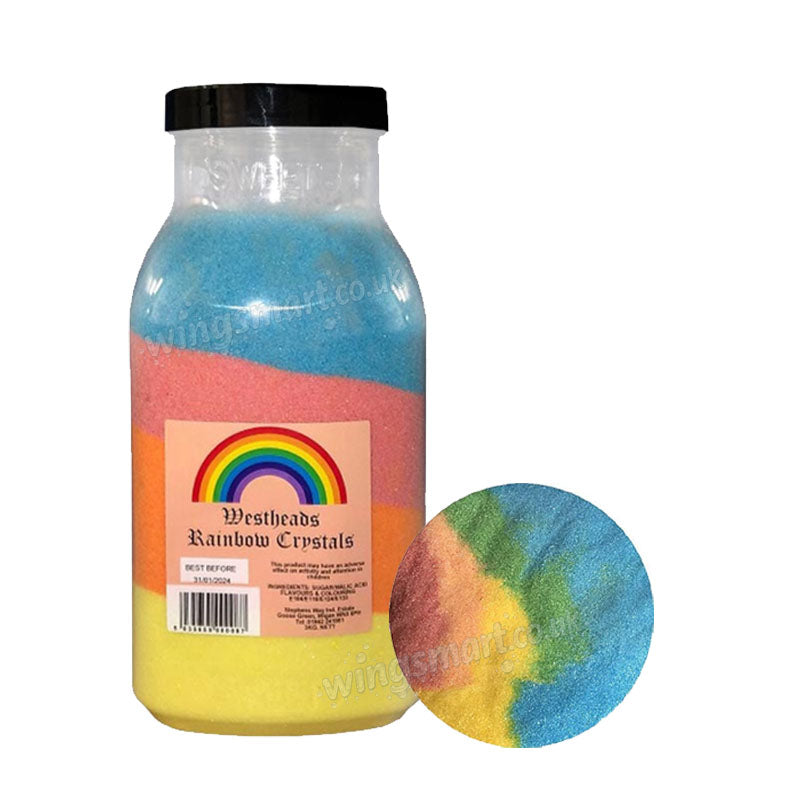 Westheads Rainbow Crystals Jar 3kg
