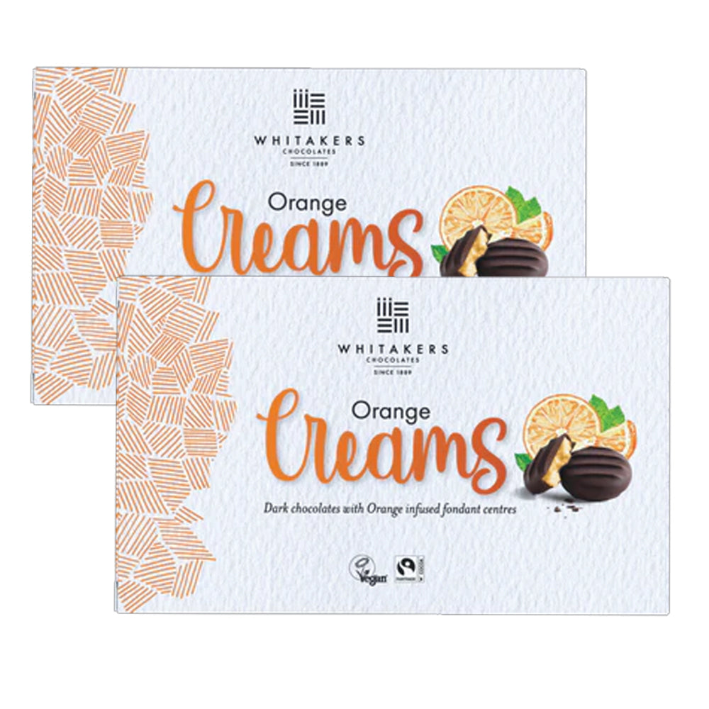 Whitakers Orange Creams 150g (2 Packs)