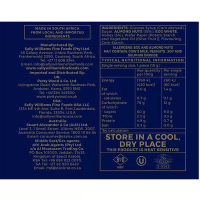 Sally Williams Soft Almond Nougat, 800g