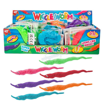 Wizz Toys Wiggle Worms Pocket Toy 48 Packs