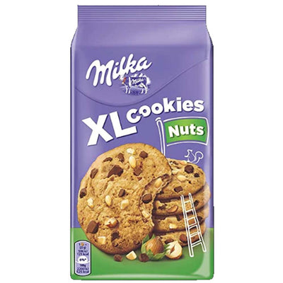 Milka XL Cookies Hazelnut Biscuits 184g – 10 Pack