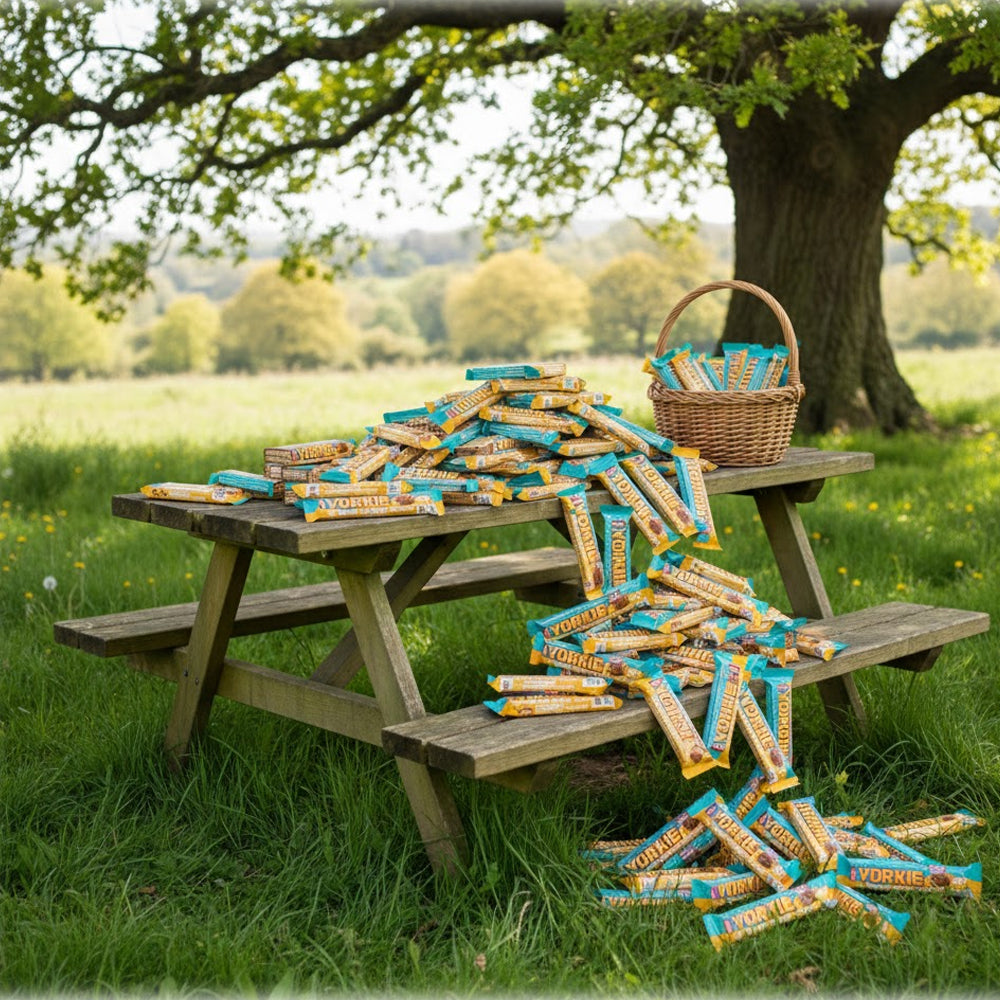 Yorkie Salted Caramel Pretzel Milk Chocolate DUO Bar 66g