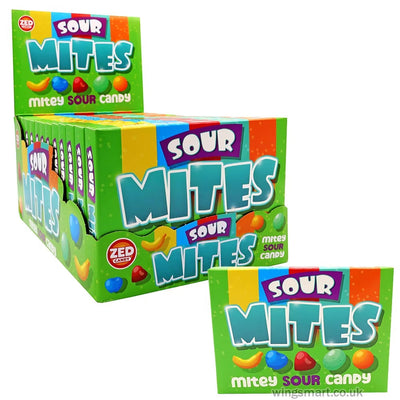Zed Candy Sour Mites Box 120g (Box of 12)