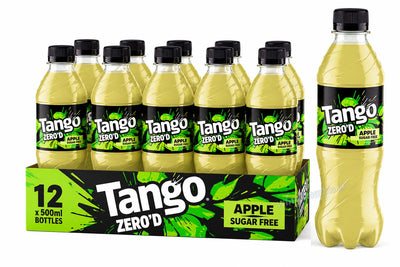 Tango Zero'D Apple Sugar Free 500ml (12 Bottles)