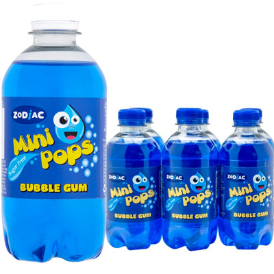 Zodiac Mini Pops 330ml Fizzy Drink – 6 Pack (Multiple Flavours Available)