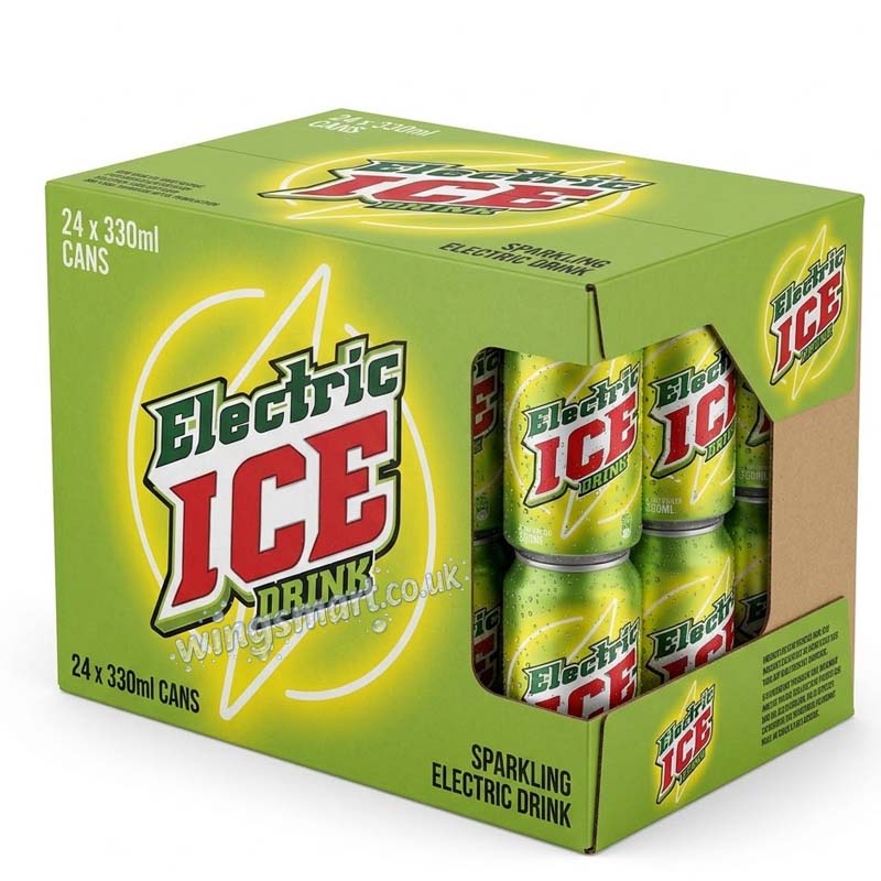 Ice Drink Cans 330ml Variety Flavours Pack of 24 | Soft Drinks