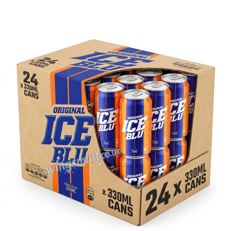 Ice Drink Cans 330ml Variety Flavours Pack of 24 | Soft Drinks