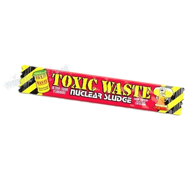 Toxic Waste Cherry Chew Bars 20g (Pack of 50)