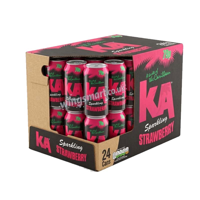 KA Sparkling Soft Drink 24x330ml PMP Variety of Flavours Fullcase