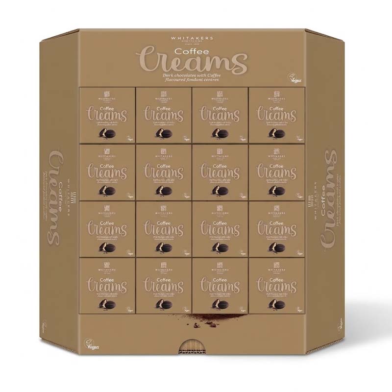 Whitakers Assorted Cream Chocolates 90g (Box of 16) – Mixed Flavours