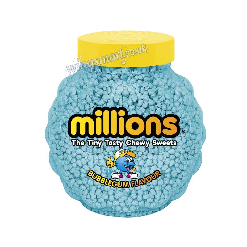 Bubblegum Millions Jar 2.27kg Bulk Chewy Sweets Candy Pick & Mix