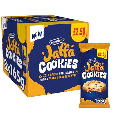 McVitie's Jaffa Cookies 165g PMP (Pack of 8)