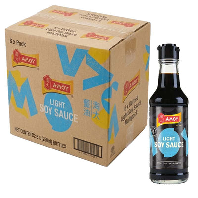 Amoy Light Soy Sauce 150ml (Pack of 6) – Chinese Cooking Sauce
