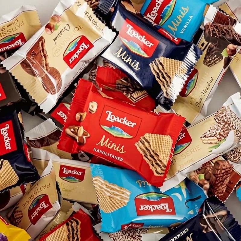 Loacker Mini Mix 800g (40 or 80 Packs)