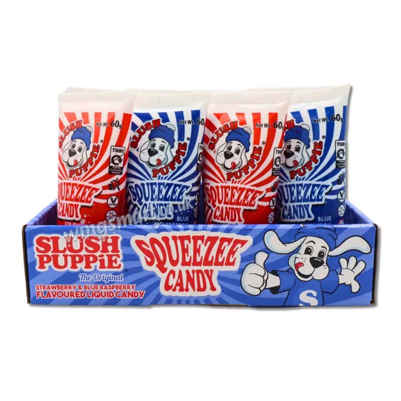Slush Puppie Squeezee Candy 60g (Pack of 12)