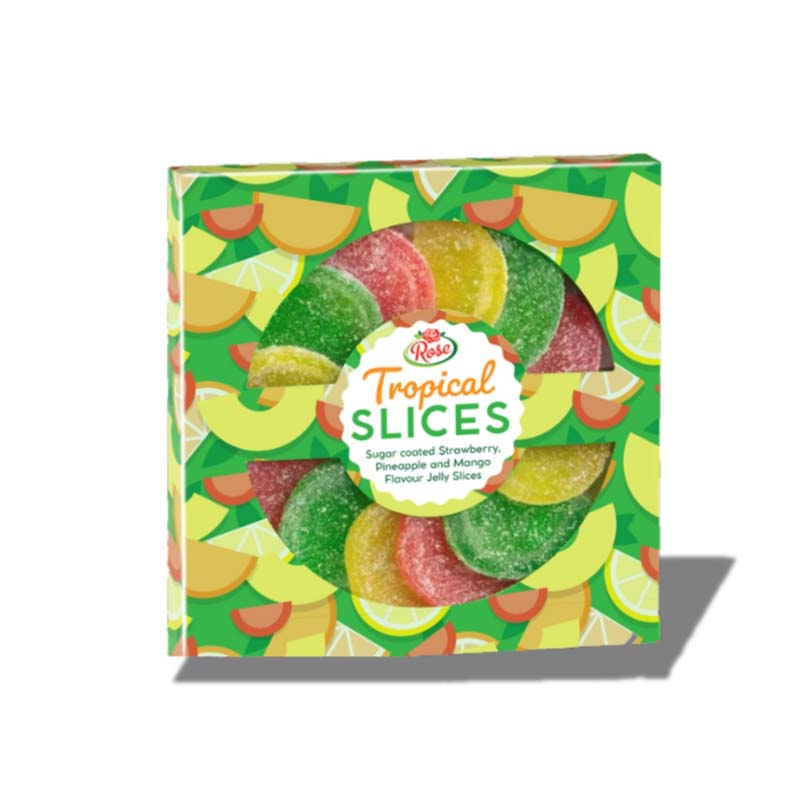 Rose Tropical Fruit Slices 90g (Box of 3)