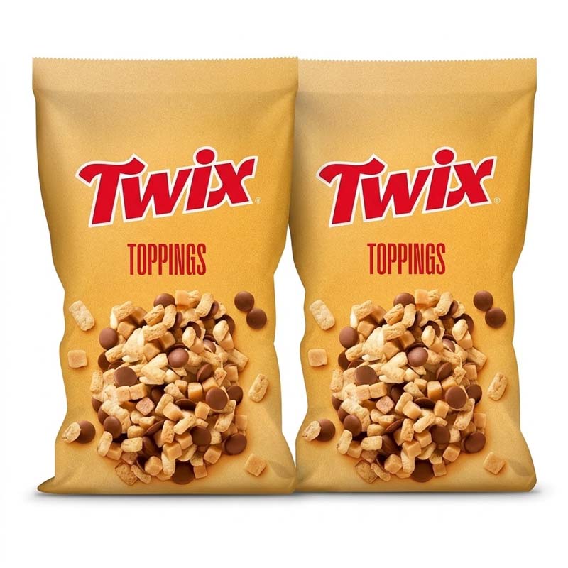 Twix Toppings 500g (Pack of 1, 2 & 3)
