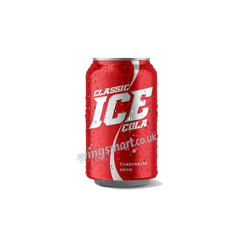 Ice Classic Cola Can 330ml Pack of 24 | Refreshing Cola Soft Drink