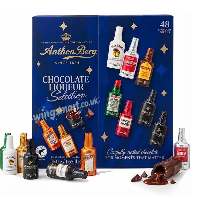 Anthon Berg Chocolate Liqueurs 48 Pieces 750g New One