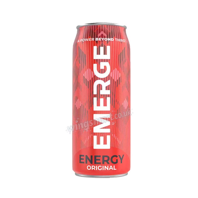 Emerge Energy Drink 24 x 250ml Mixed Fruit Flavour Cans
