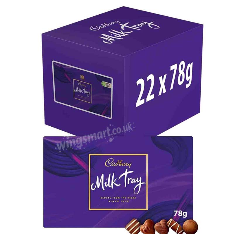 Cadbury Milk Tray Chocolate Box 22 x 78g Assorted Chocolates