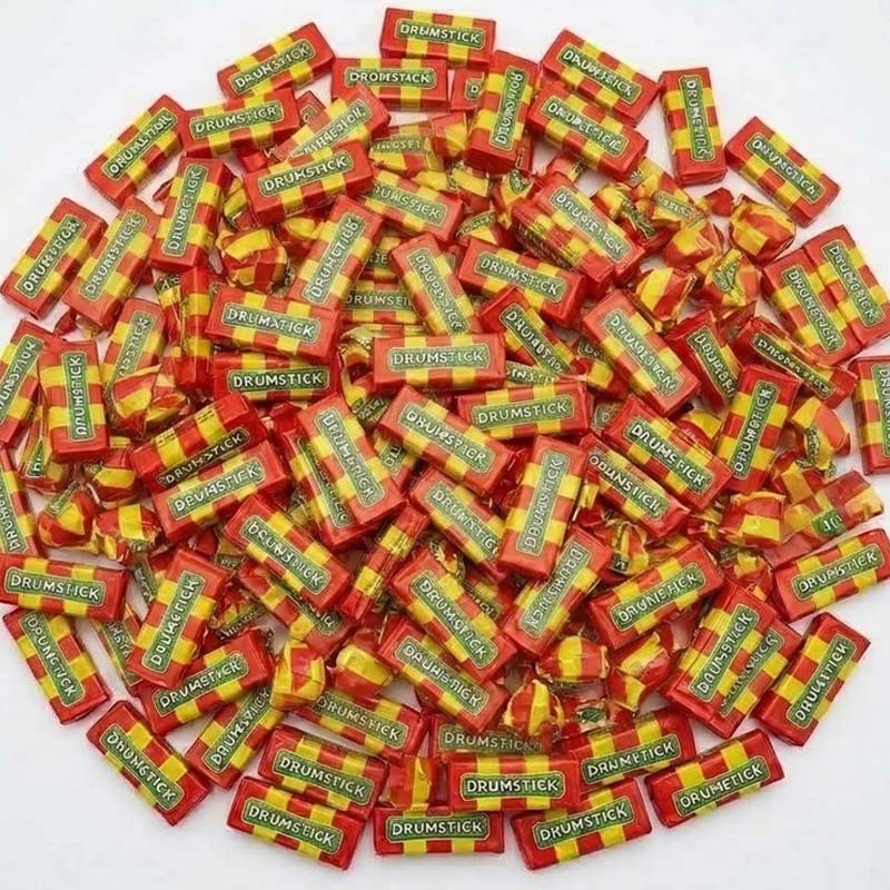 Swizzels Drumstick Lollies Raspberry & Milk Flavour (500g–3kg)