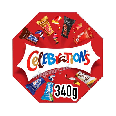 Celebrations Milk Chocolate Gift Box 340g Full tub