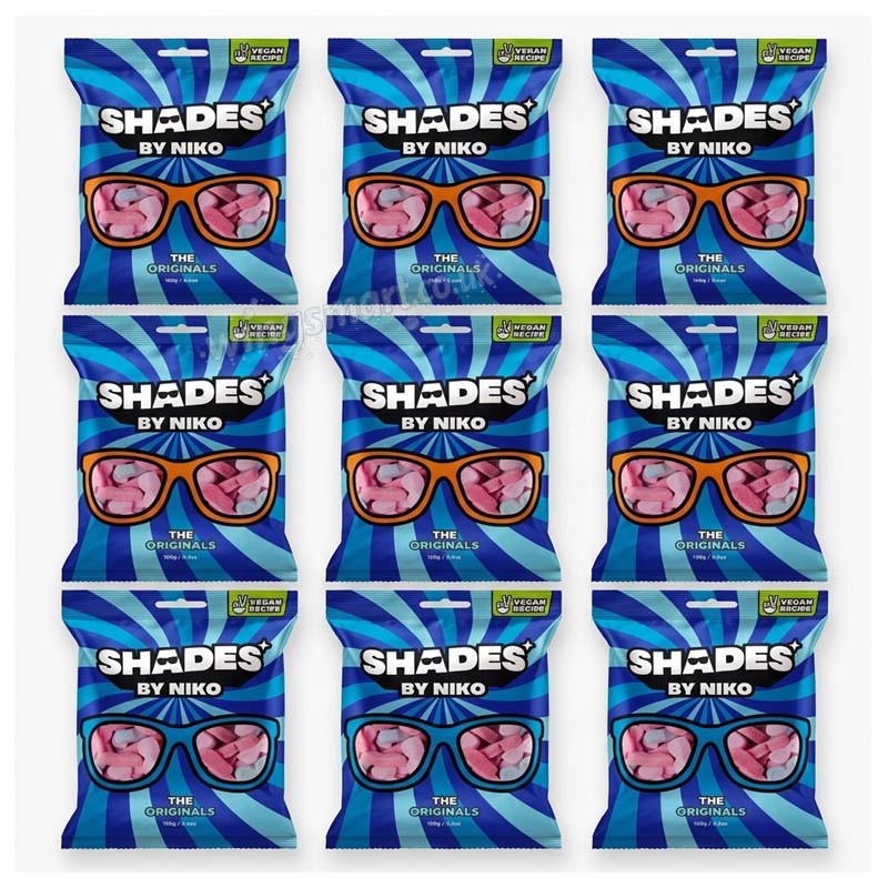 Shades by Niko The Originals Bag 150g (09 or 18 Packs)