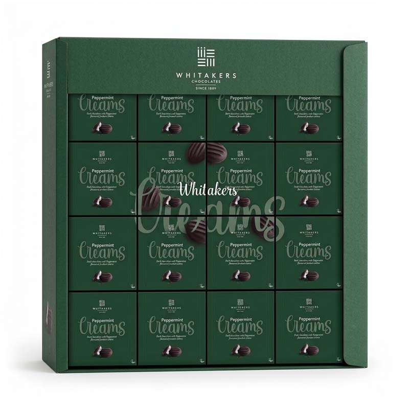 Whitakers Assorted Cream Chocolates 90g (Box of 16) – Mixed Flavours