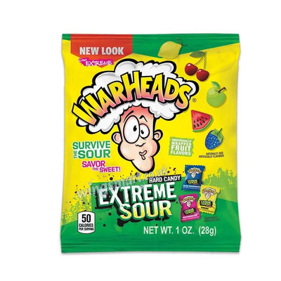 Warheads Extreme Sour Hard Candy 28g (pack of 12)